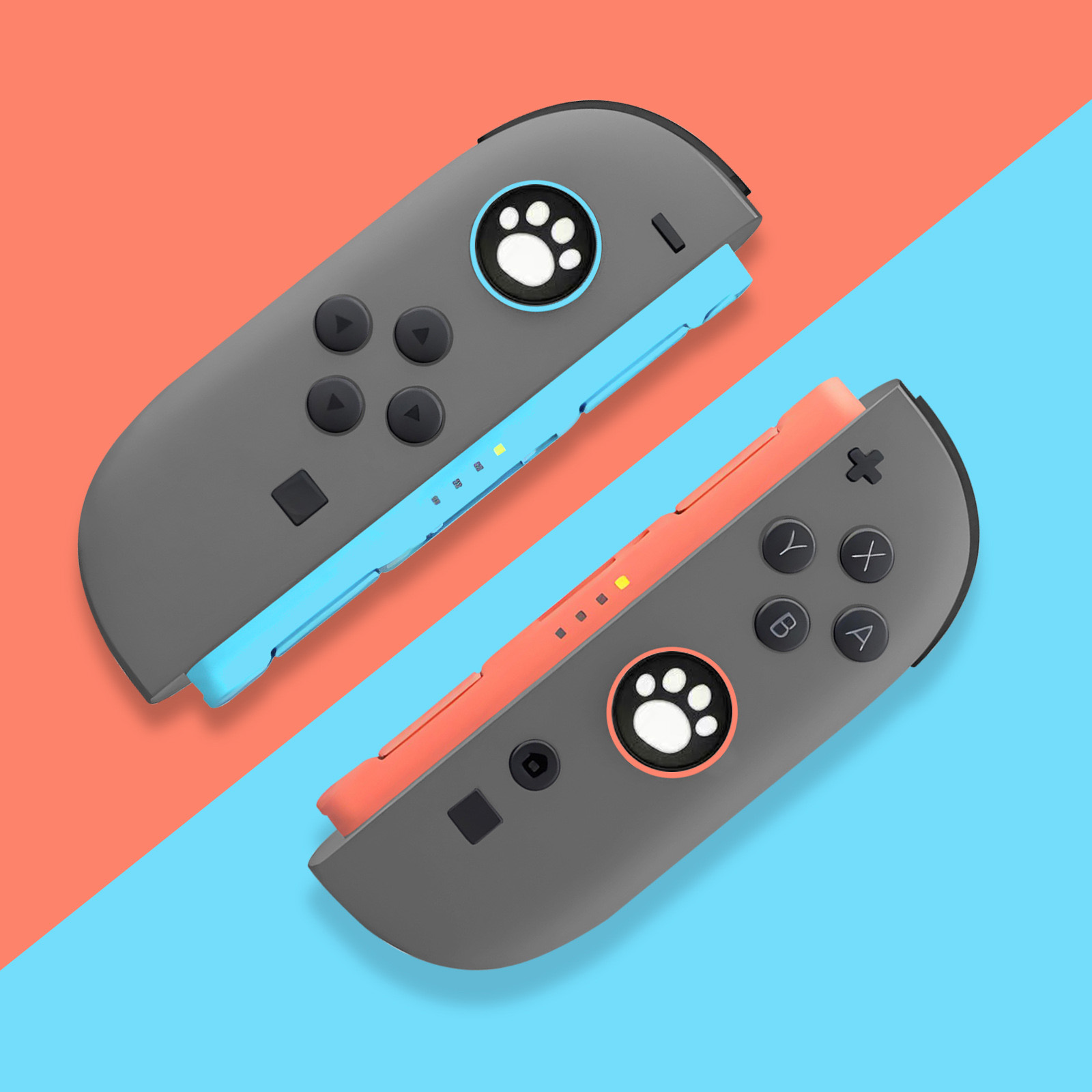 Gaming Accessories Nintendo Switch - 2 adet sevimli kedi silikon tutma
