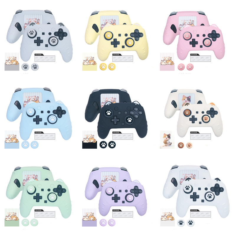 Gaming Accessories Nintendo Switch - Yeni Kedi Paw Silikon Yumuşak Kabuk