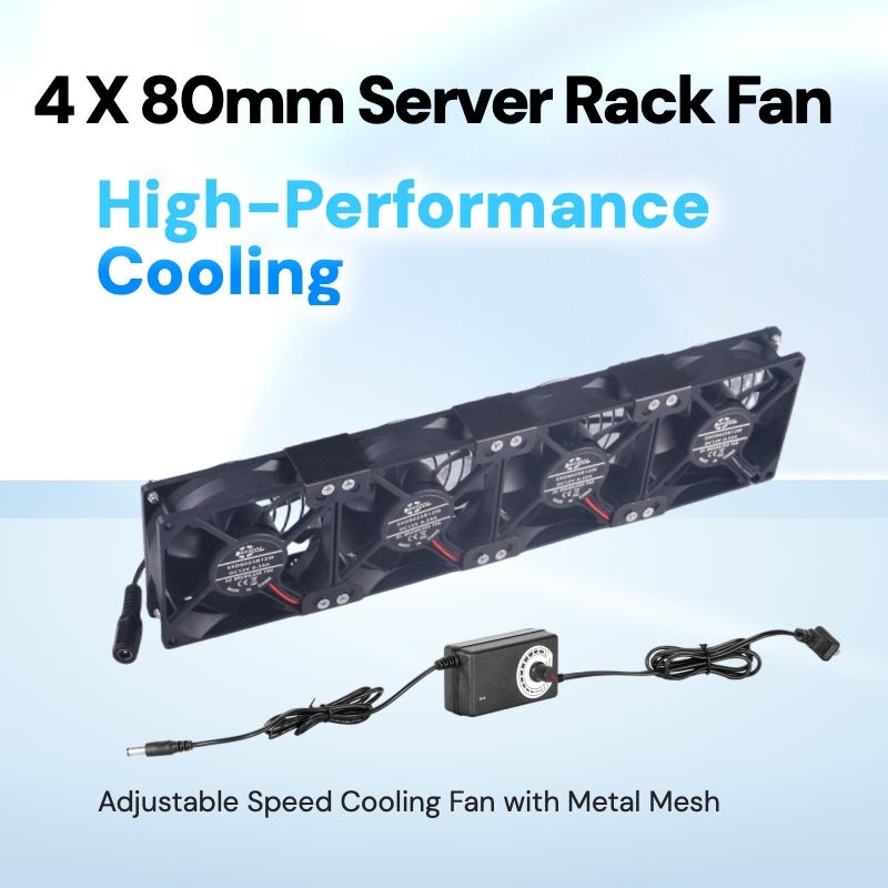 Fan Hub Rgb Controller - 4'lü Paket 80mm X 25mm Hız