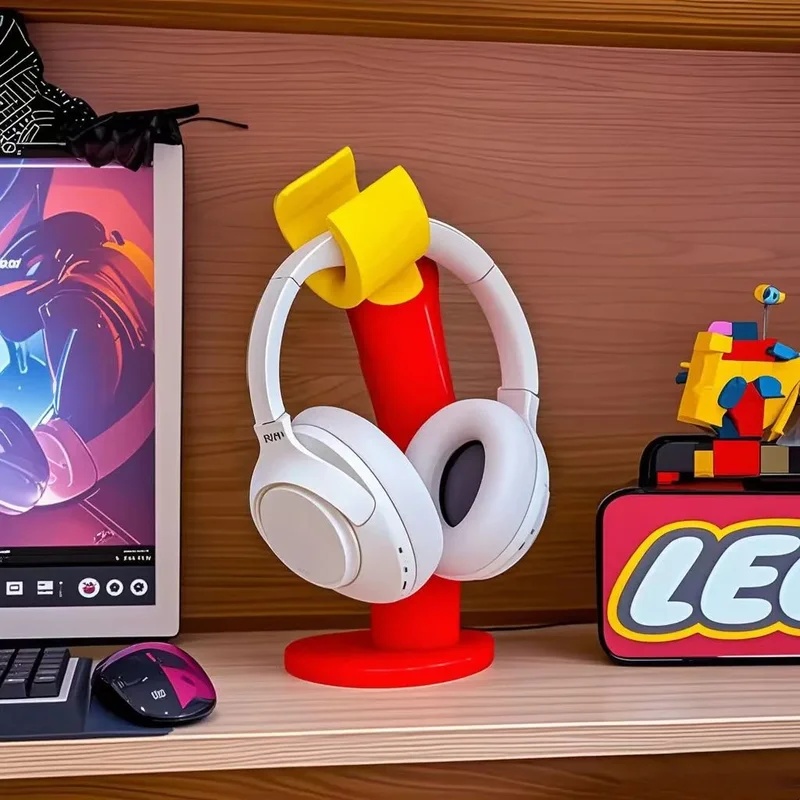 Gaming Accessories For Kids Room - Masaüstü için Yaratıcı Sevimli Kulaklık Standı,