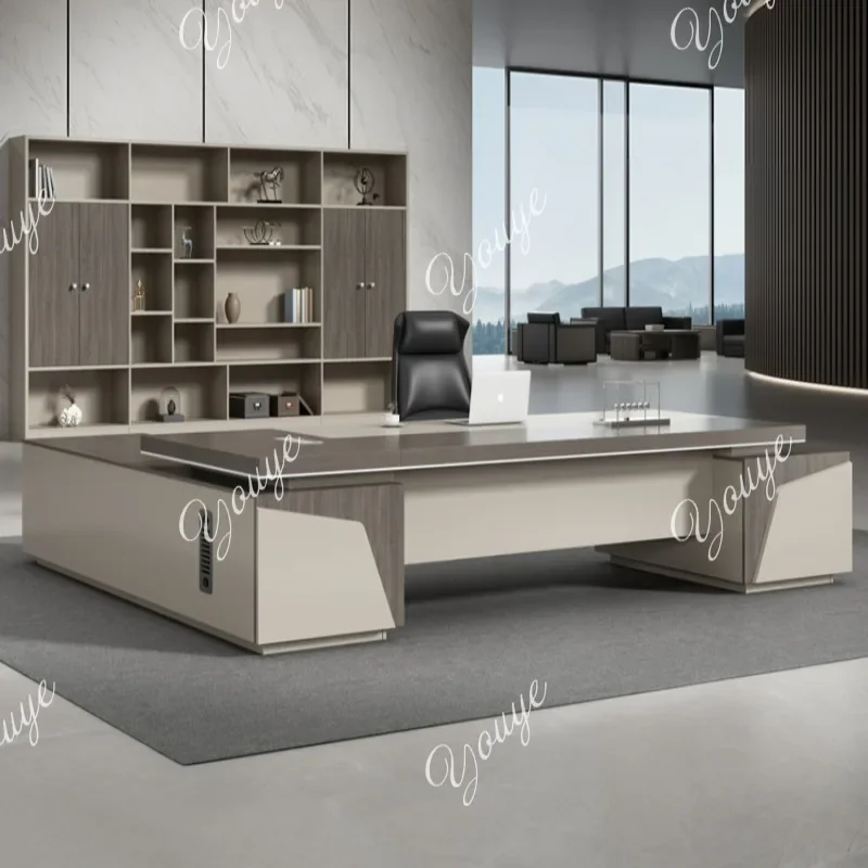 Gaming Accessories Officeworks - N62 Depolama Boss Masası Modern Lüks