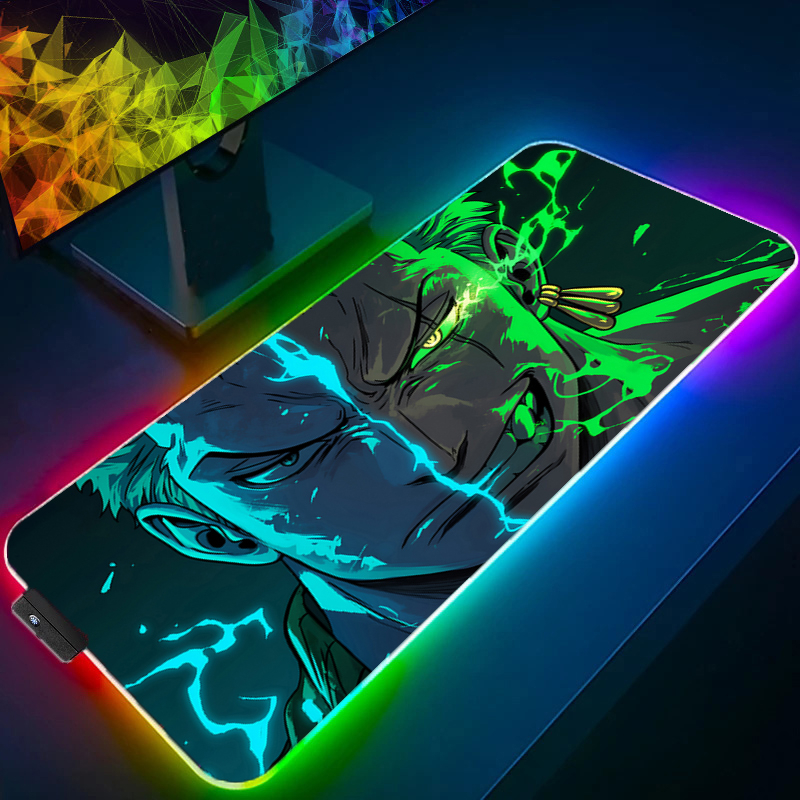 Gaming Accessories Anime - TEK PARÇA Zoro Mouse Pad RGB