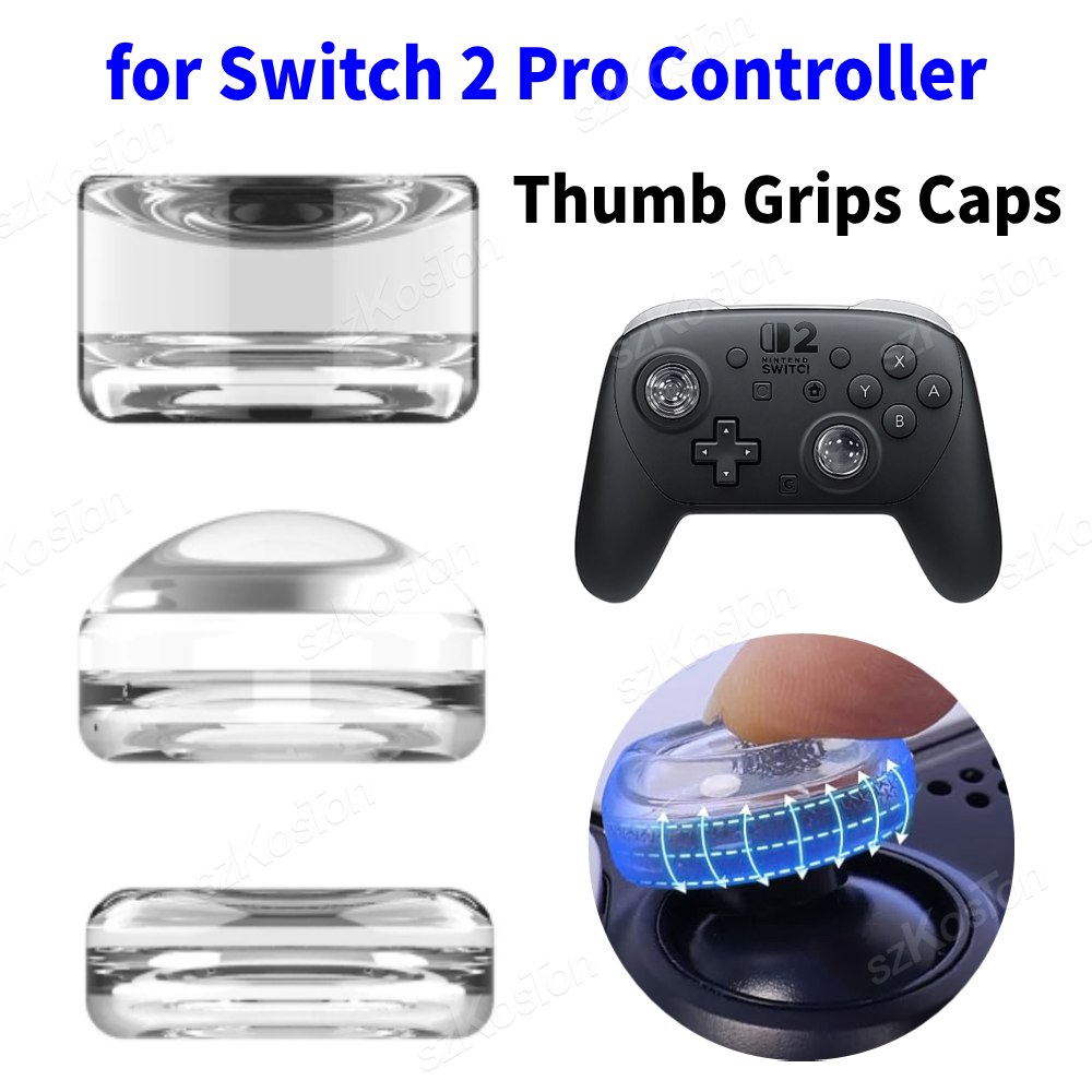 Gaming Accessories Nintendo Switch - Temizle Başparmak Sapları Kapakları Anahtarı 2
