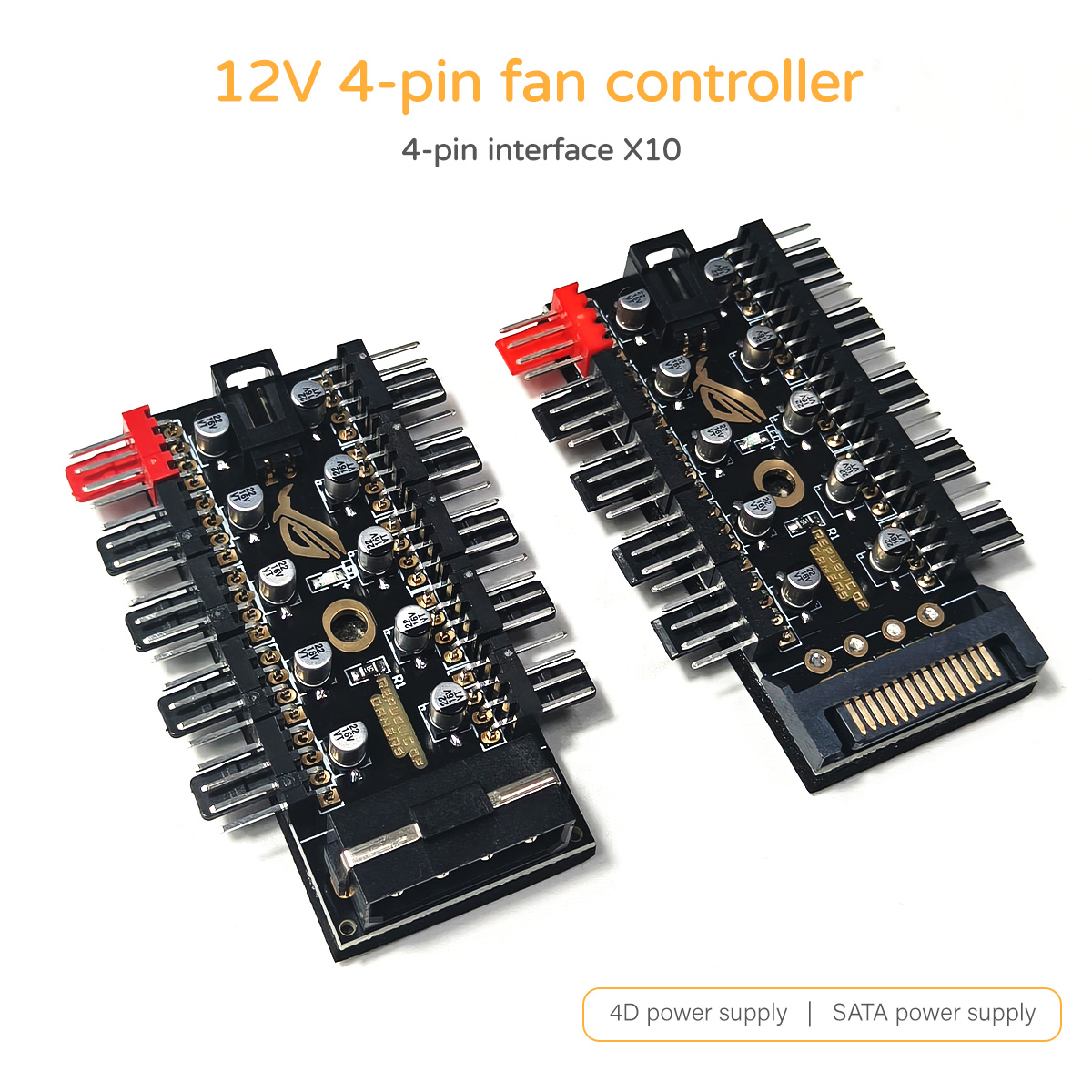 Fan Hub Rgb Controller - 12V 4-Pin PWM Fan Kontrol Cihazı