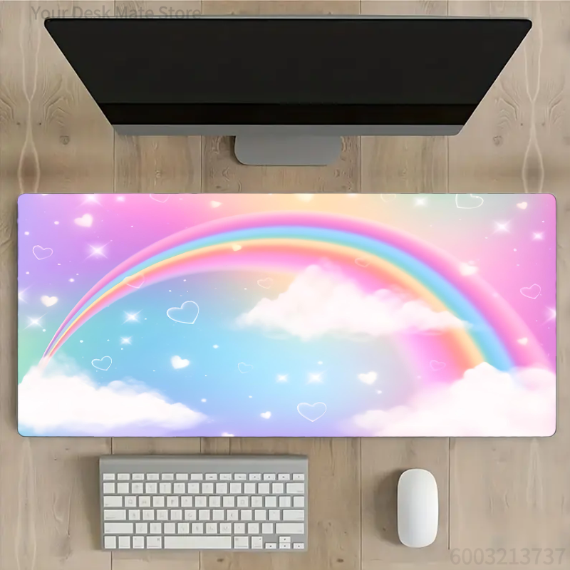 Gaming Accessories Officeworks - , Rainbow Gaming Mouse Pad /