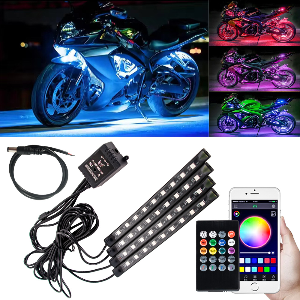 Rgb Hub Sync - LED Motosiklet Araba Atmosfer Ayak Işığı