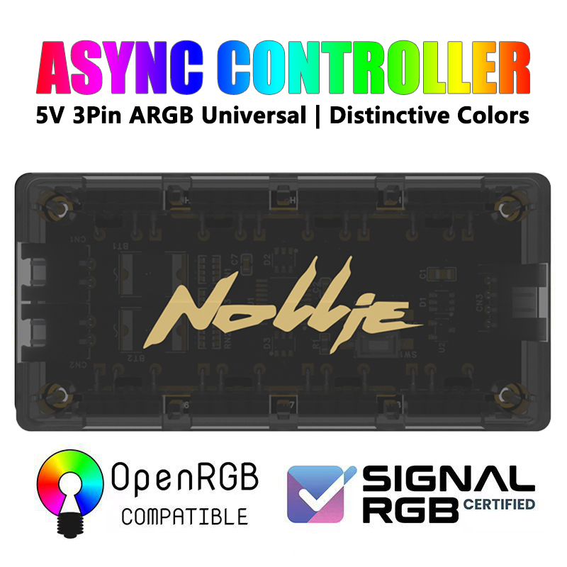 Fan Hub Rgb Controller - Nollie SignalRGB OpenRGB Evrensel 5 V