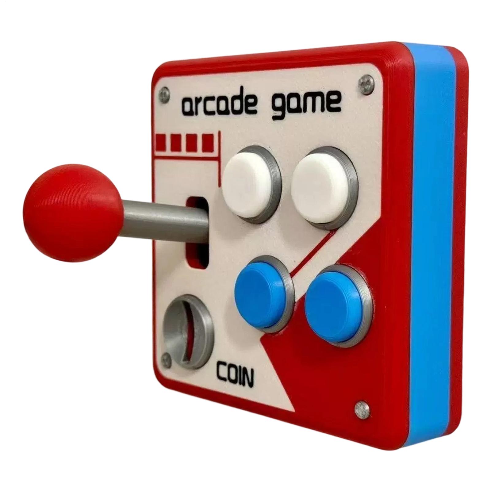 Gaming Accessories Decor - Yaratıcı Retro Arcade Oyun Işık Anahtarları