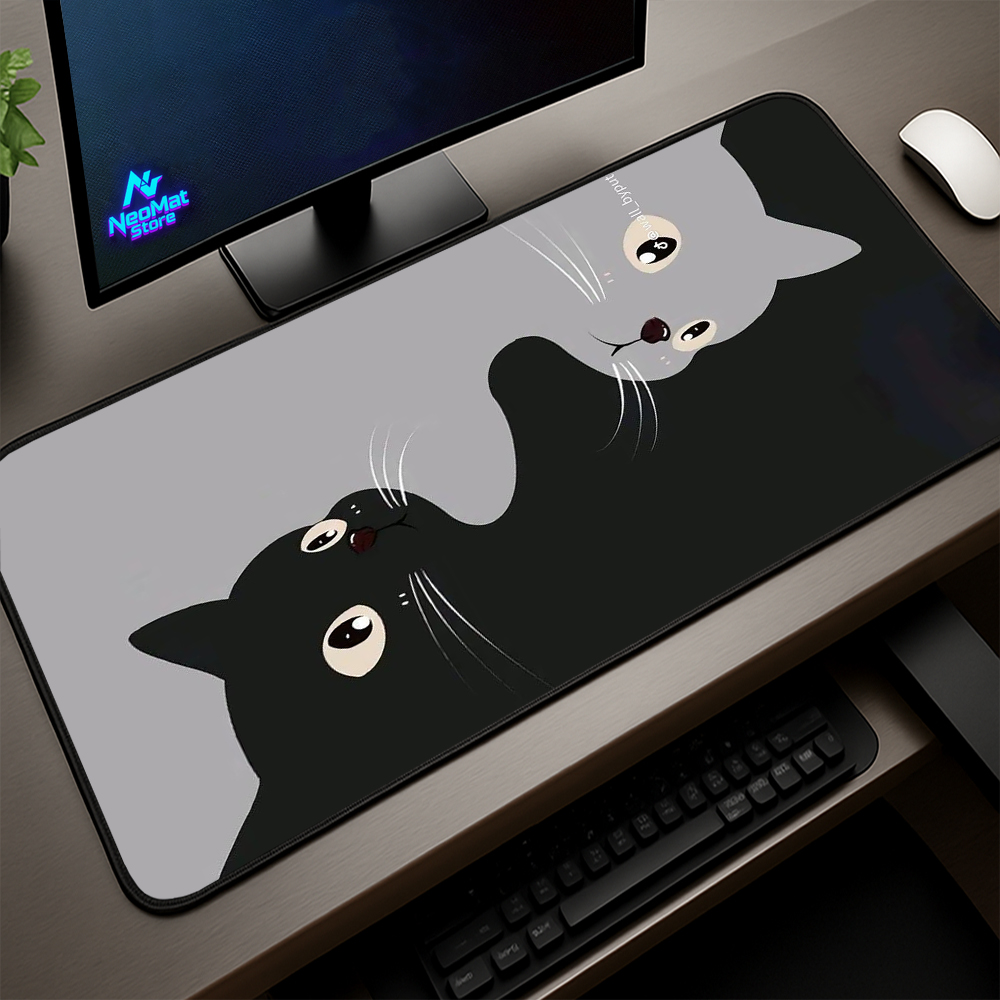 Gaming Accessories Very - Büyük Boy Kedi Desenli Bilgisayar Mouse