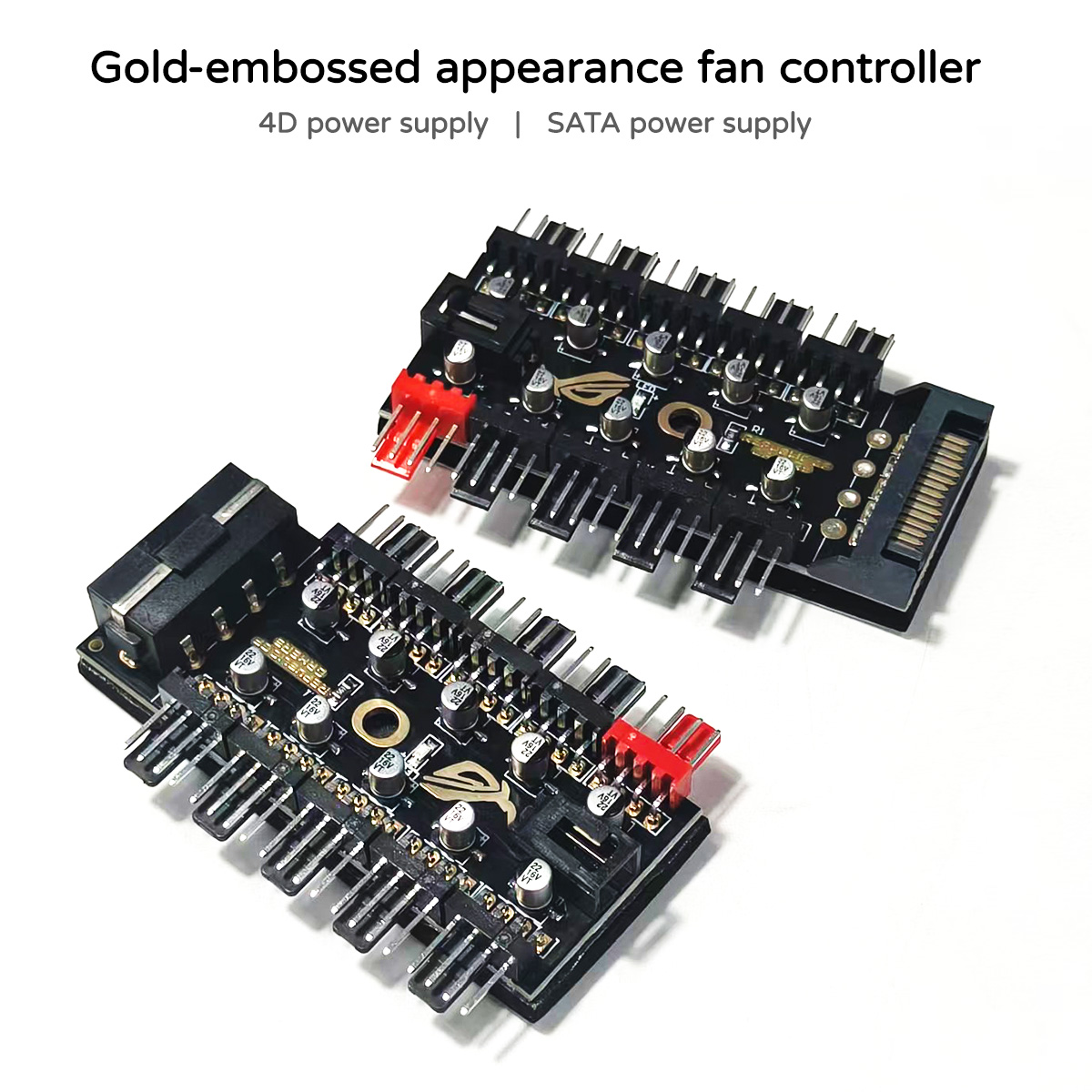 Fan Hub Rgb Controller - 10 Portlu 12V 4Pin PWM Fan