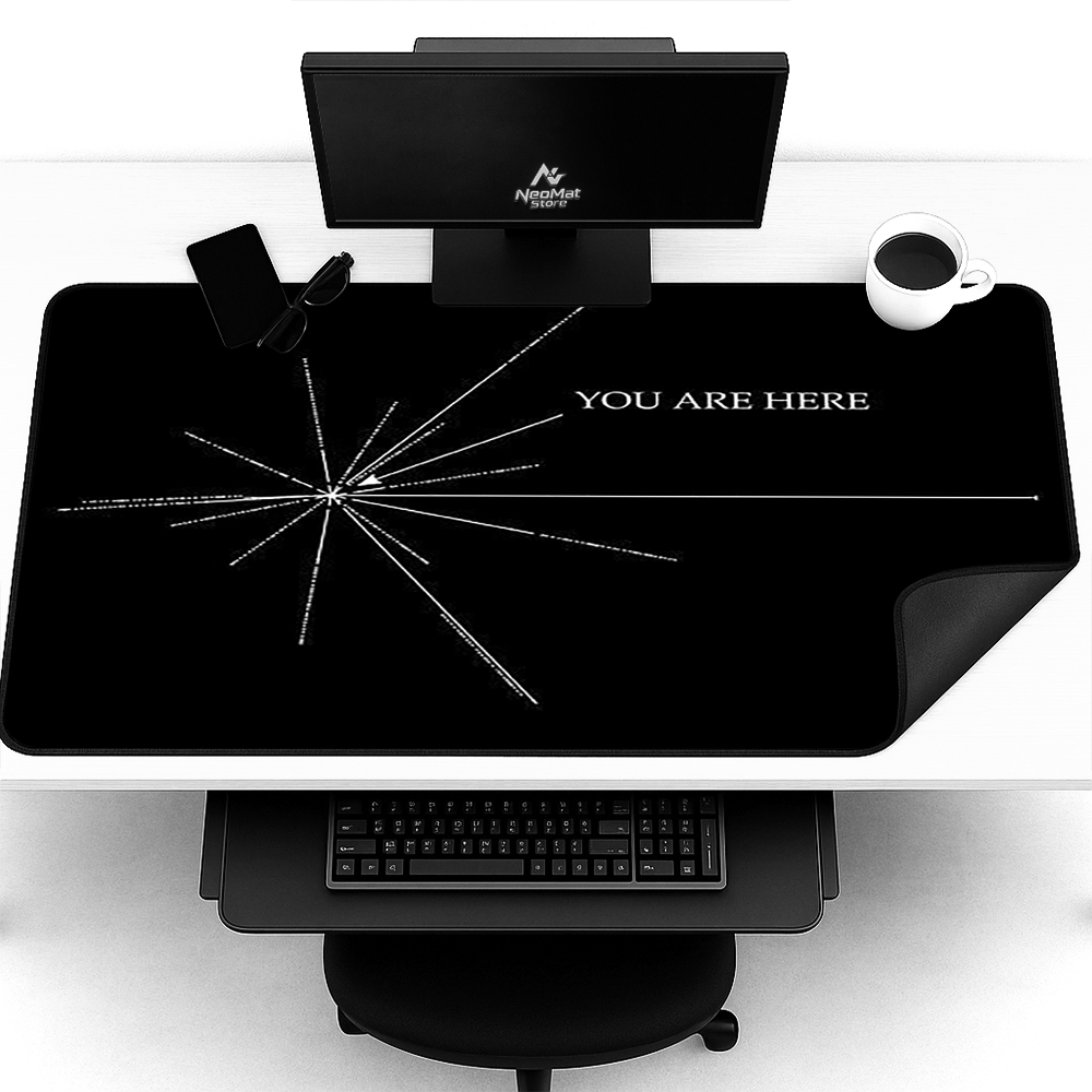 Gaming Accessories Very - Minimalist Geometrik Masa Matı Oyun Dizüstü