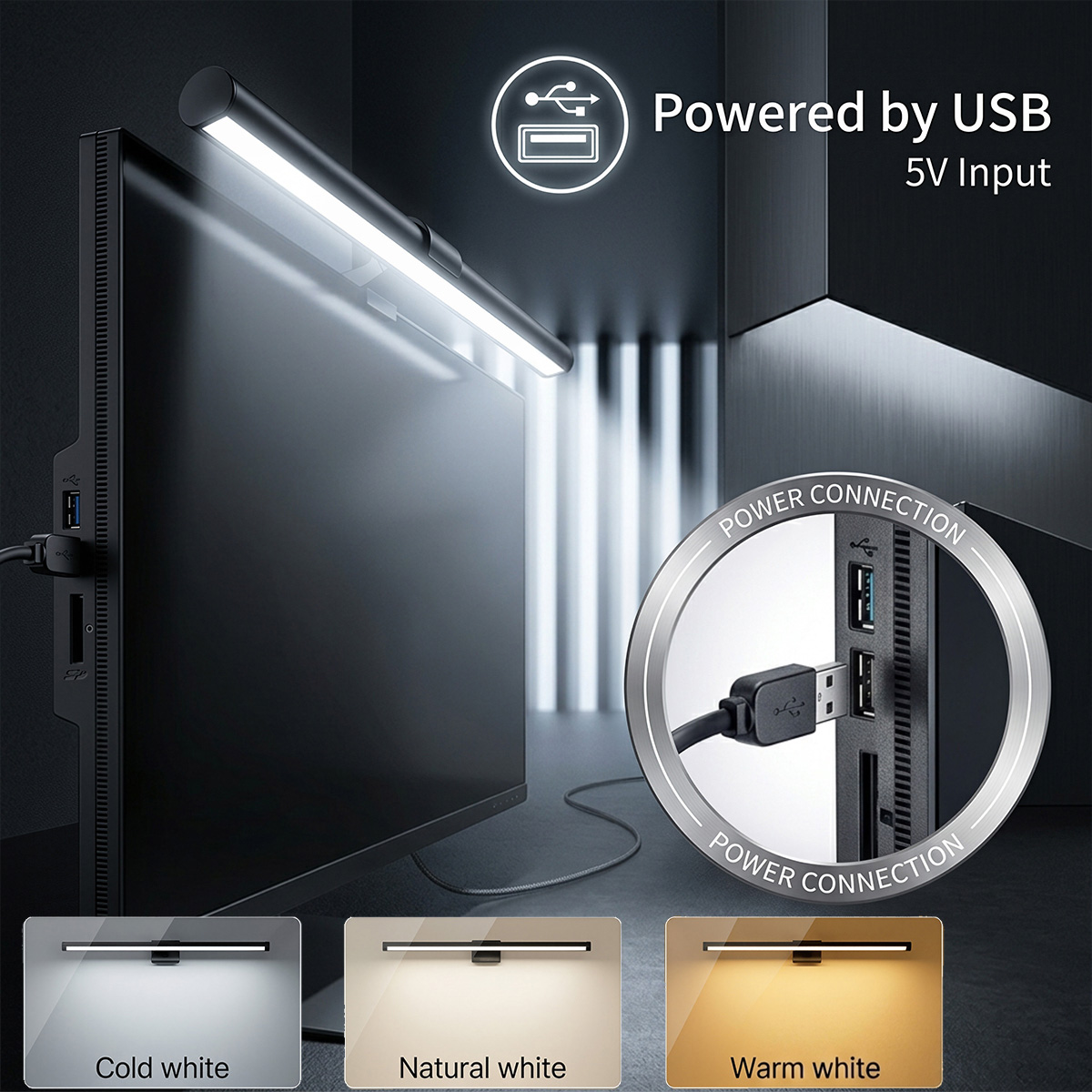 USB Güçlü LED Bilgisayar Ekran - Gaming Accessories Decor incelemesi ve fiyatı