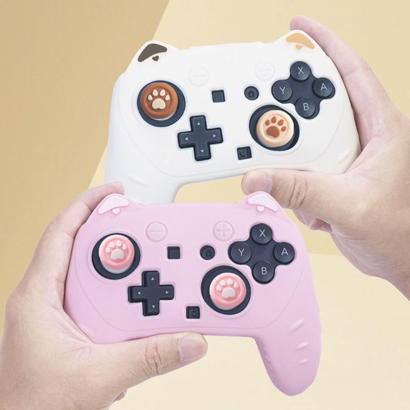 Yeni Kedi Paw Silikon Yumuşak  - Gaming Accessories Nintendo Switch incelemesi ve fiyatı
