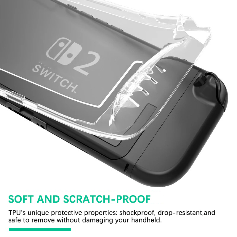 Şeffaf TPU Kılıf Anahtarı 2 iç - Gaming Accessories Nintendo Switch incelemesi ve fiyatı