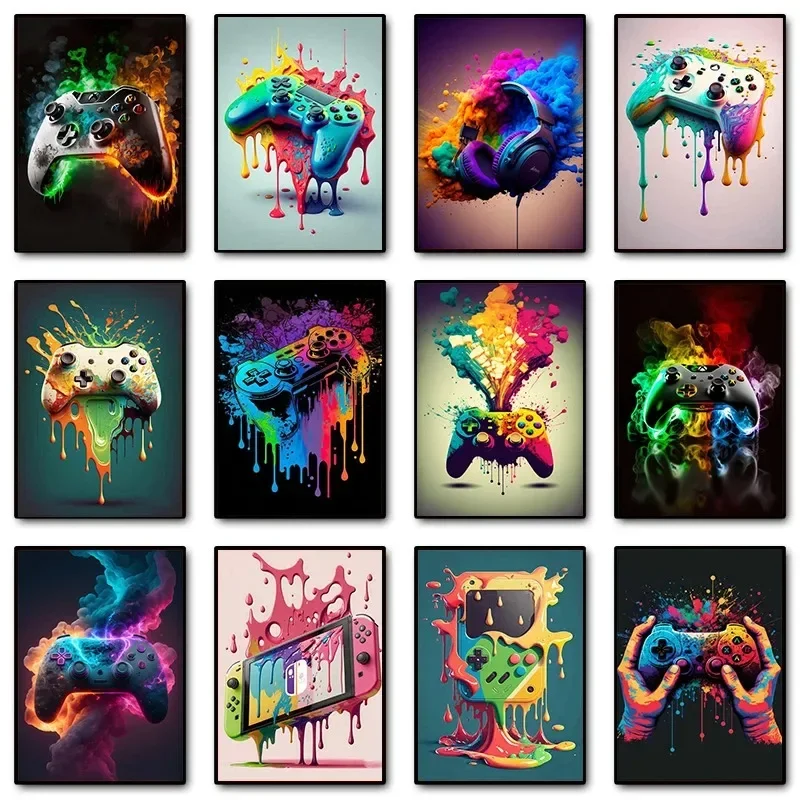 Renkli Pop Art Oyun Kumandası  - Gaming Accessories Decor incelemesi ve fiyatı