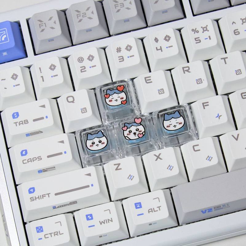 Chiikawa 4 Adet El Yapımı Şeff - Gaming Accessories Decor incelemesi ve fiyatı