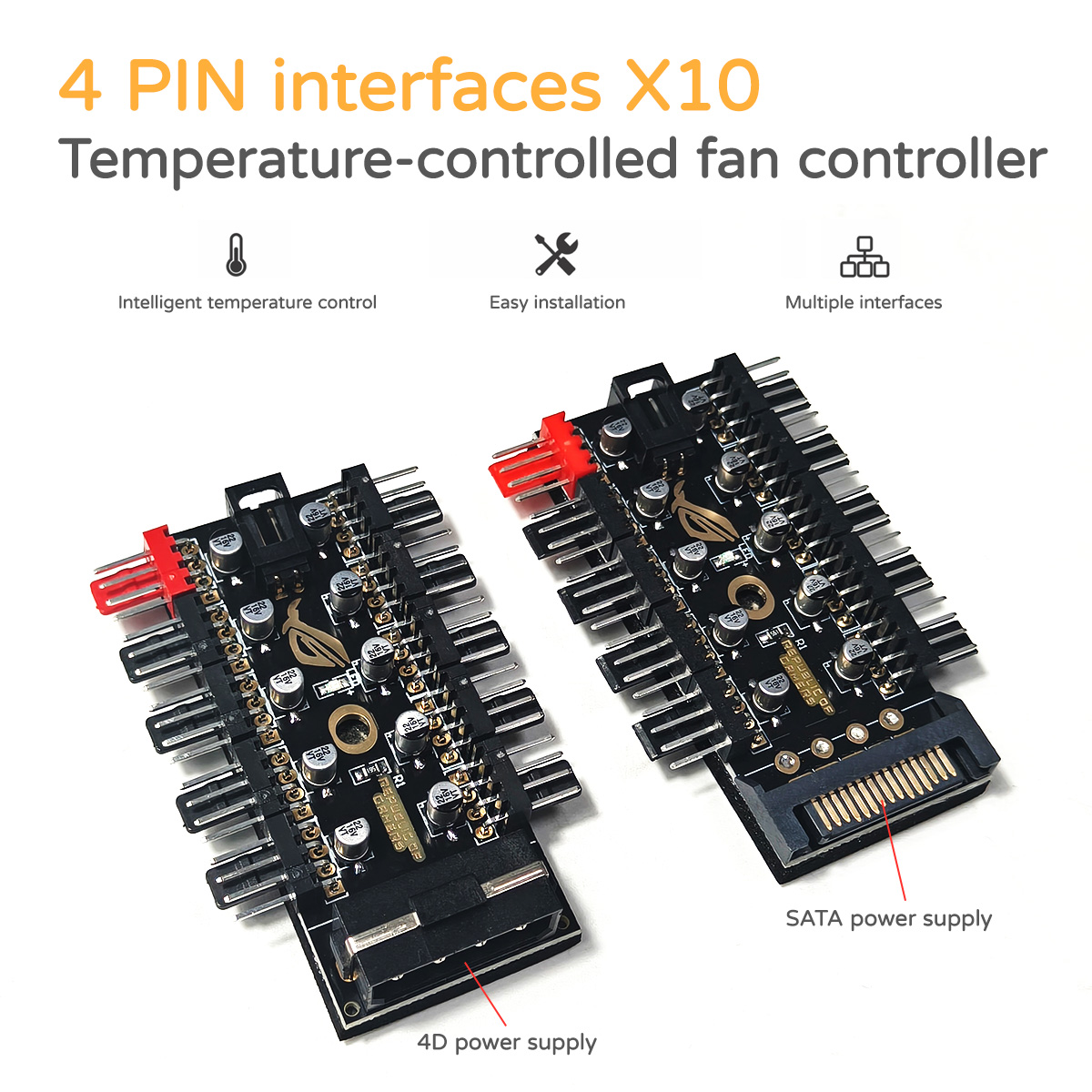 12V 4-Pin PWM Fan Kontrol Ciha - Fan Hub Rgb Controller incelemesi ve fiyatı