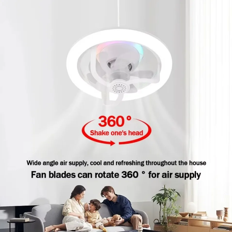 360 ° Dönen E27 tavan vantilat - Fan Hub Rgb Controller incelemesi ve fiyatı