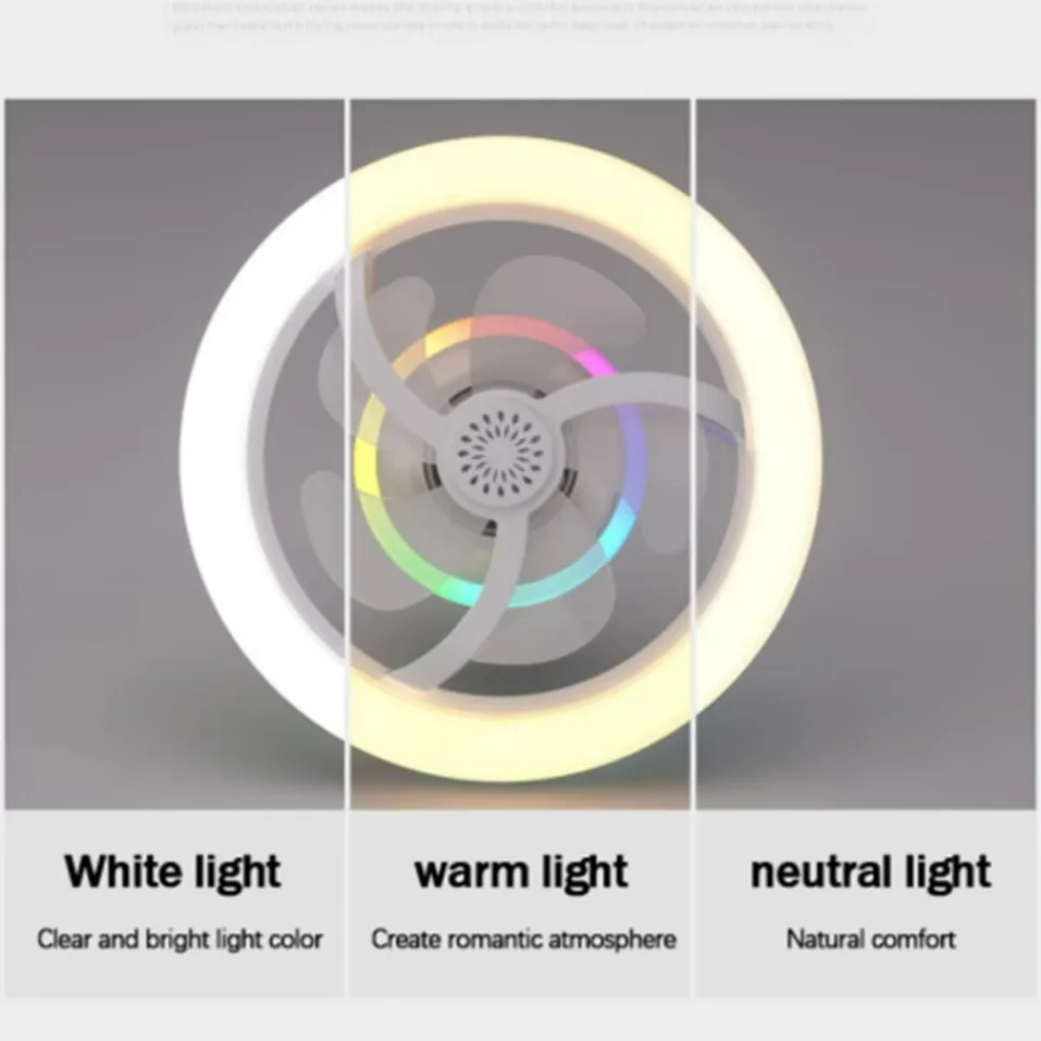 360 ° Dönen E27 tavan vantilat - Fan Hub Rgb Controller incelemesi ve fiyatı