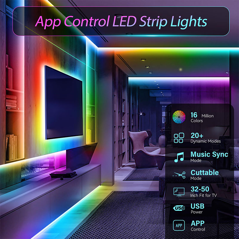 USB RGB LED Şerit Işık SMD3535 - Rgb Hub Sync incelemesi ve fiyatı