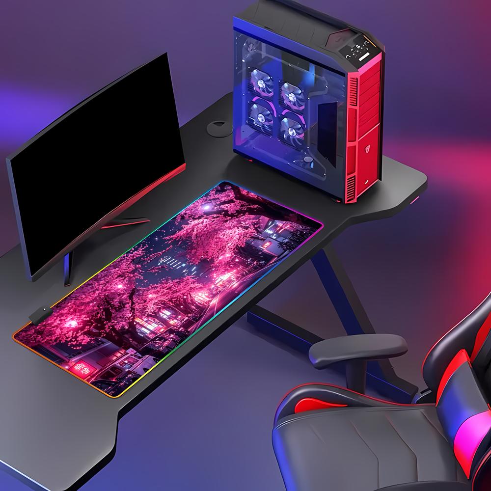 RGB Mouse Pad Japon Sokak Mor  - Gaming Accessories Officeworks incelemesi ve fiyatı