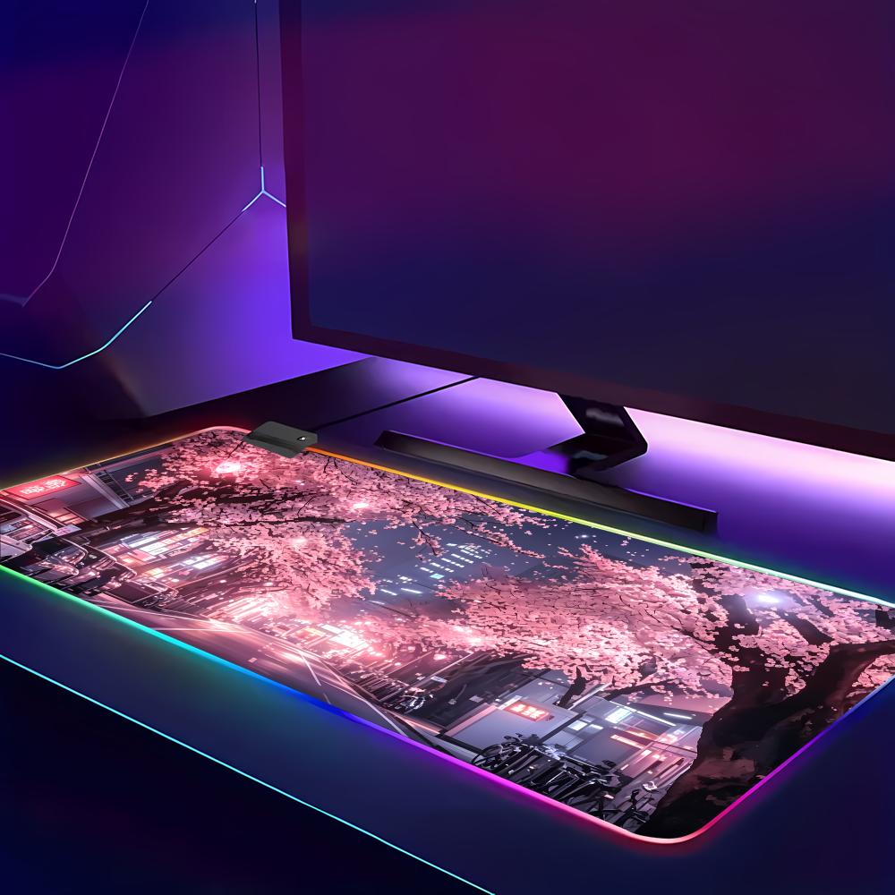RGB Mouse Pad Japon Sokak Mor  - Gaming Accessories Officeworks incelemesi ve fiyatı