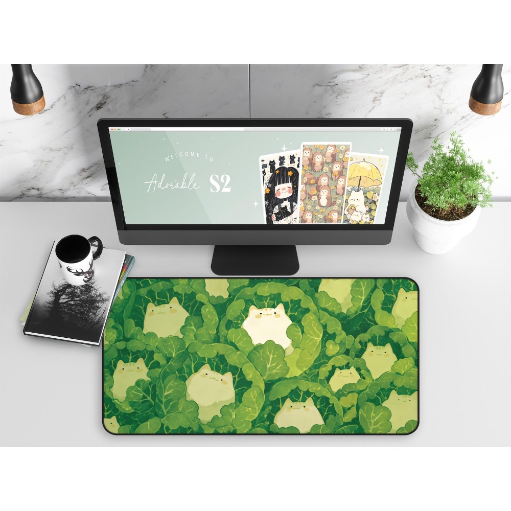 Kawaii Masa Örtüsü, Lahanda Se - Gaming Accessories Officeworks incelemesi ve fiyatı