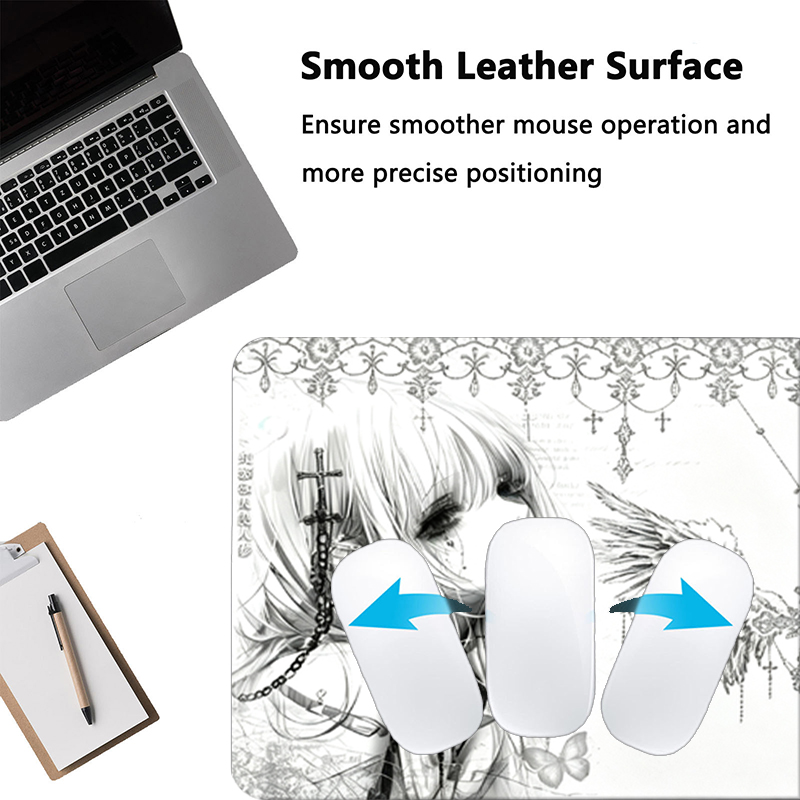 Deri Mousepad Siyah Beyaz Anim - Gaming Accessories Anime incelemesi ve fiyatı