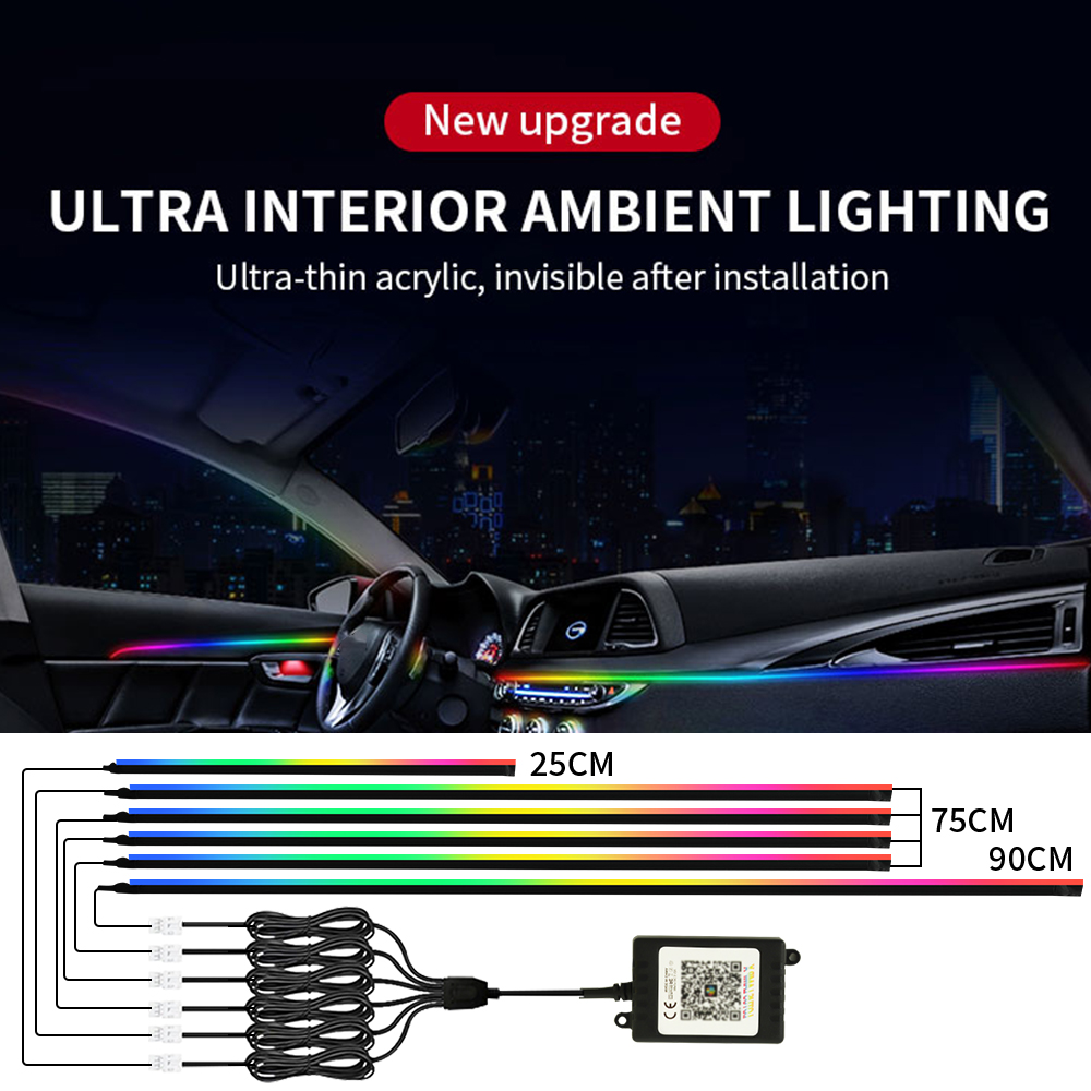 Senfoni Araba Ortam Işıkları K - Rgb Hub Sync incelemesi ve fiyatı