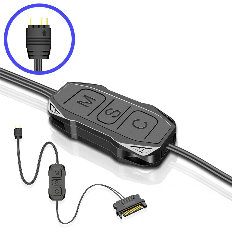 ARGB Led Denetleyici 5 V 3pin  - Fan Hub Rgb Controller incelemesi ve fiyatı