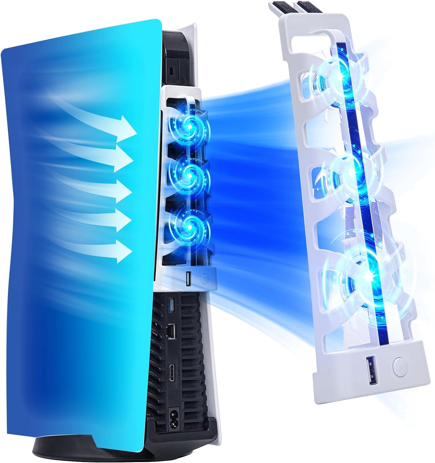 PS5 için LED Işıklı Sessiz Soğ - Gaming Zone Accessories incelemesi ve fiyatı