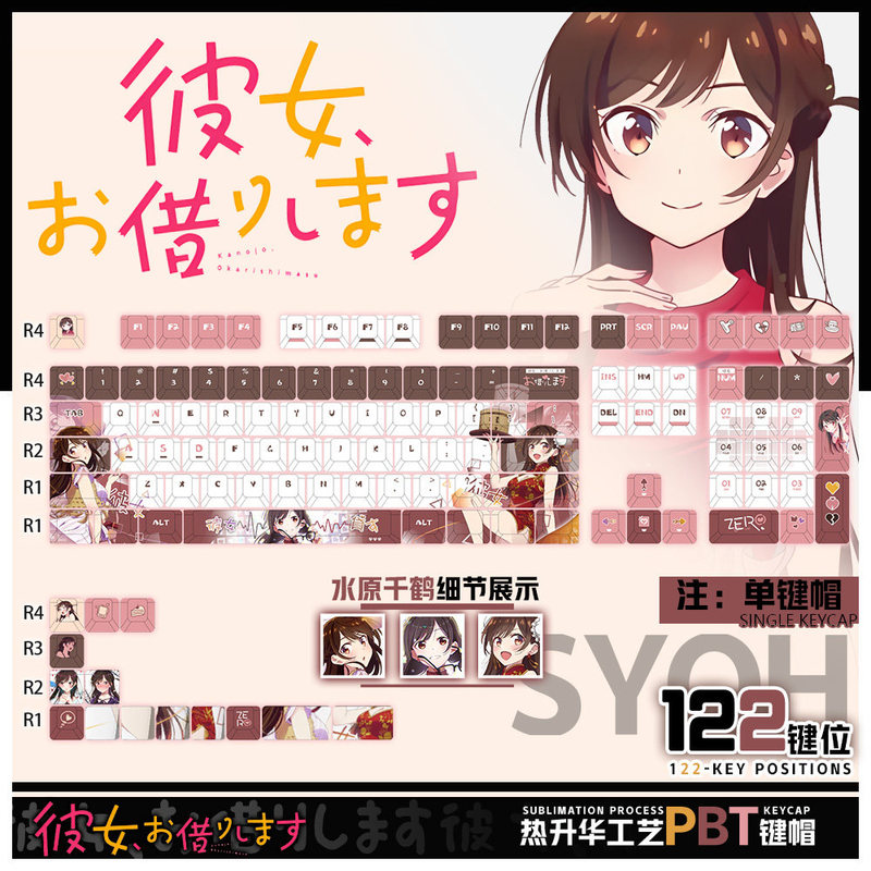 Rent-A-Girlfriend Anime Temalı - Gaming Accessories Rent incelemesi ve fiyatı