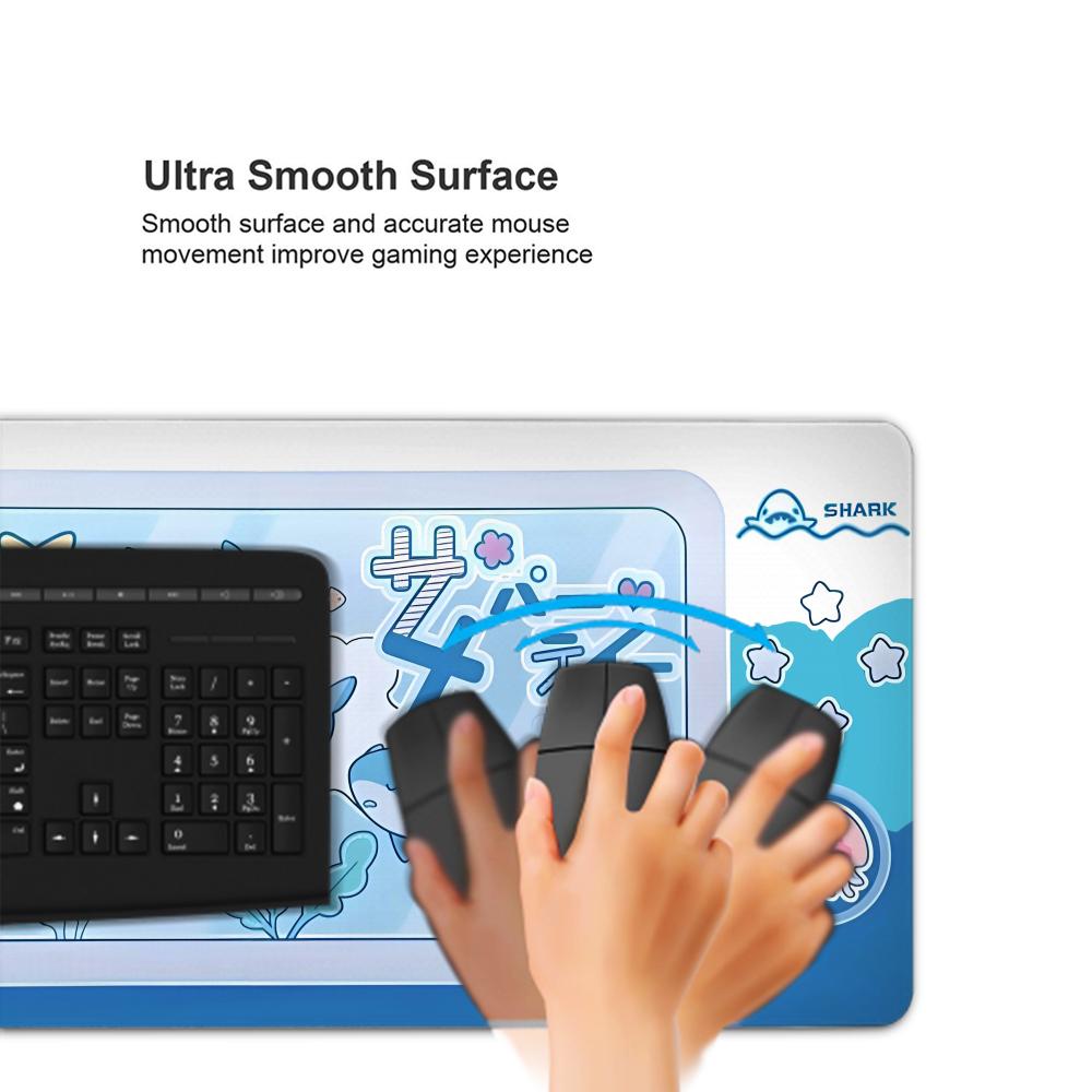 Sevimli Köpekbalığı Parti Mous - Gaming Accessories Officeworks incelemesi ve fiyatı
