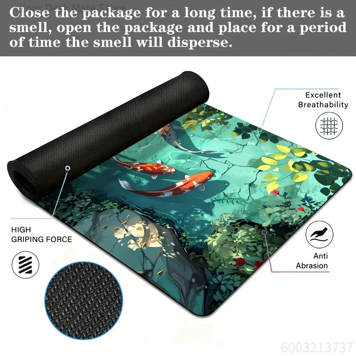 Büyük Koi Balık Oyun Mouse Pad - Gaming Accessories Officeworks incelemesi ve fiyatı