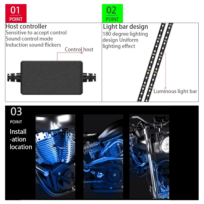 LED Motosiklet Dekoratif Ortam - Rgb Hub Sync incelemesi ve fiyatı