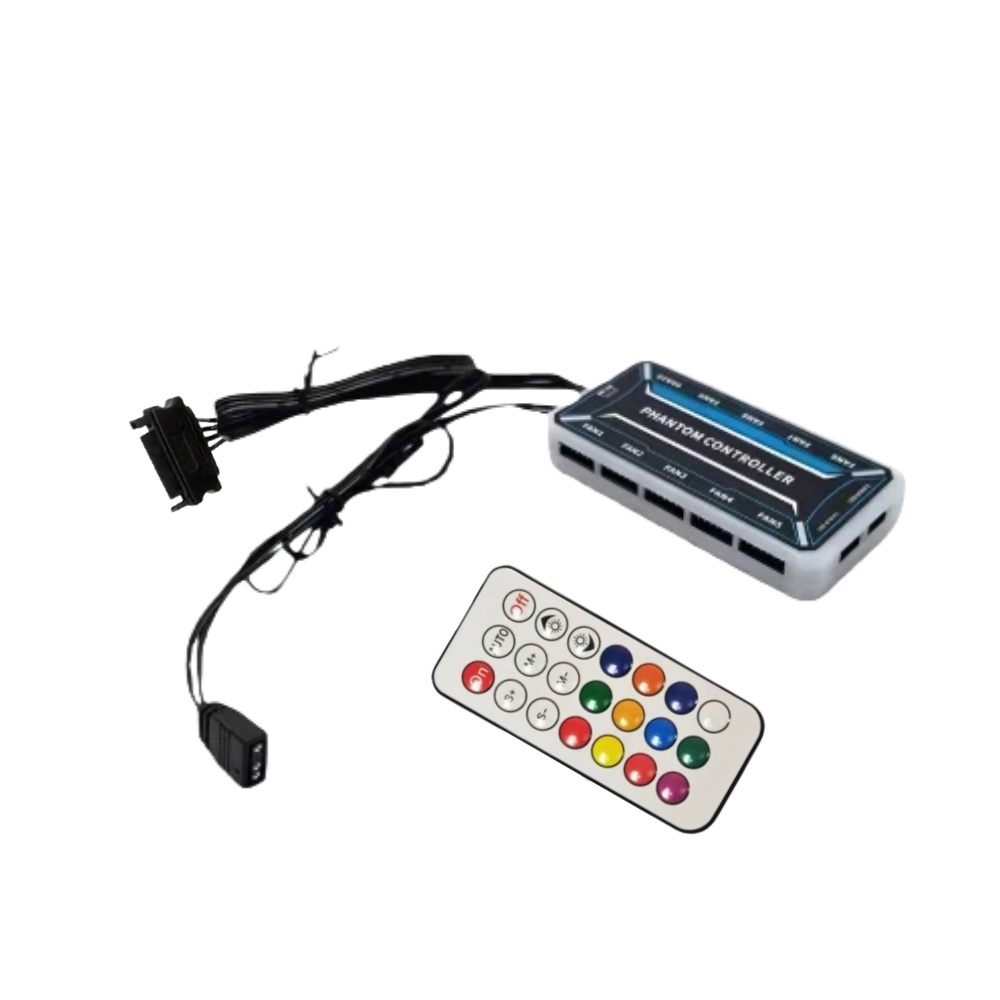 6 Pinli Fan Hub'ı, 10 adet 6 P - Fan Hub Rgb Controller incelemesi ve fiyatı